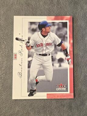 2001 Fleer Genuine #2 Nomar Garciaparra Baseball Card